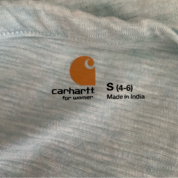 Carhartt 3/4 sleeve women’s casual tee size small (4/6) - Picture 5 of 5
